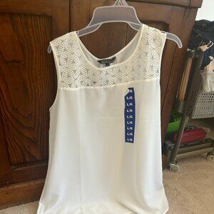 A Ladies Light White Blouse